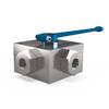 3-Way ball valve Series: 3KH Steel Cutting ring, heavy (S) PN315/400/500